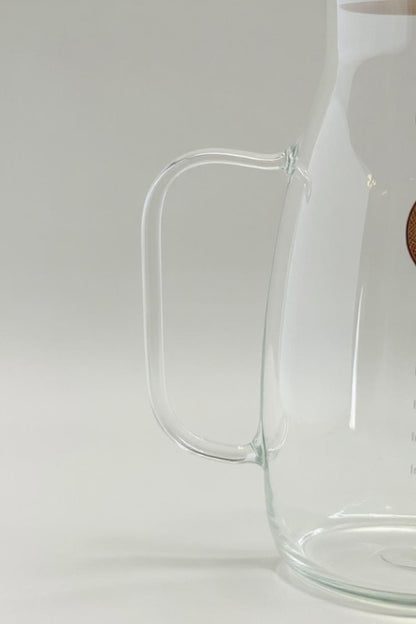 Akasya Kapaklı 1000ML Cam Yağdanlık KW-718