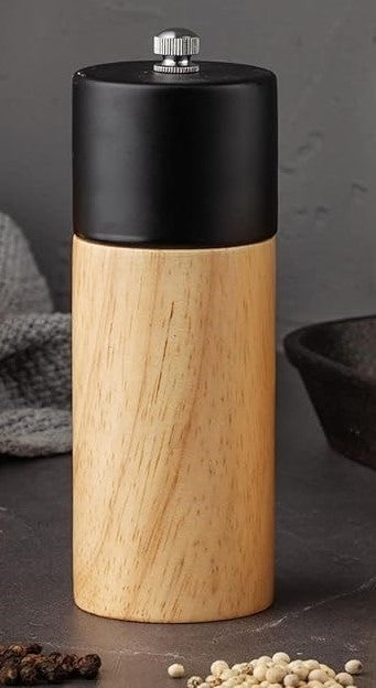 Kitchen Way Siyah Bambu Baharat Öğütücü Değirmen KW-541