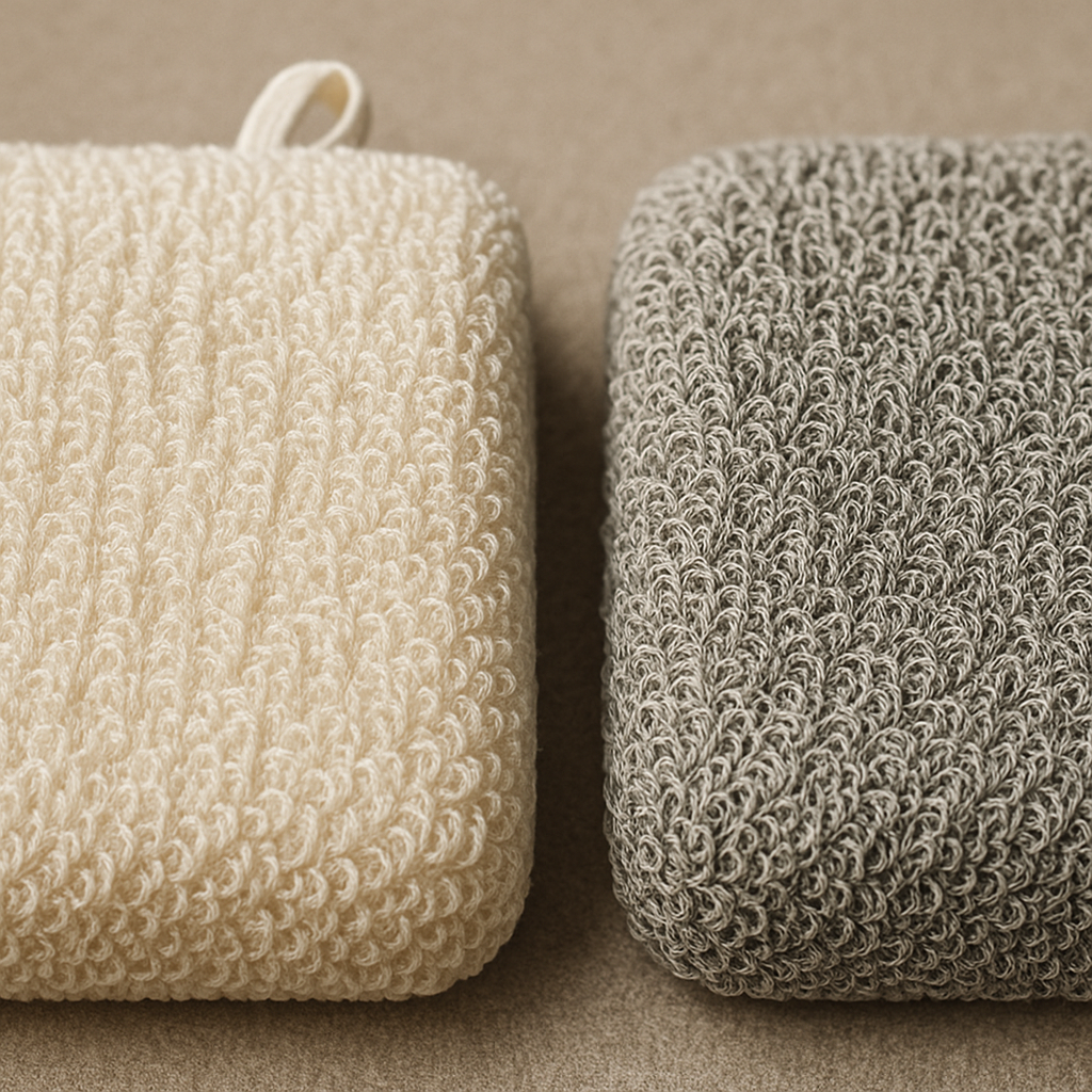 Doğal Banyo Kesesi Lif Dokulu Peeling Cilt Arındırma Derin Temizlik SHN-1410