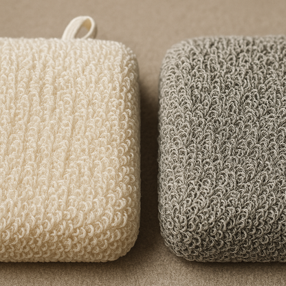 Doğal Banyo Kesesi Lif Dokulu Peeling Cilt Arındırma Derin Temizlik SHN-1410