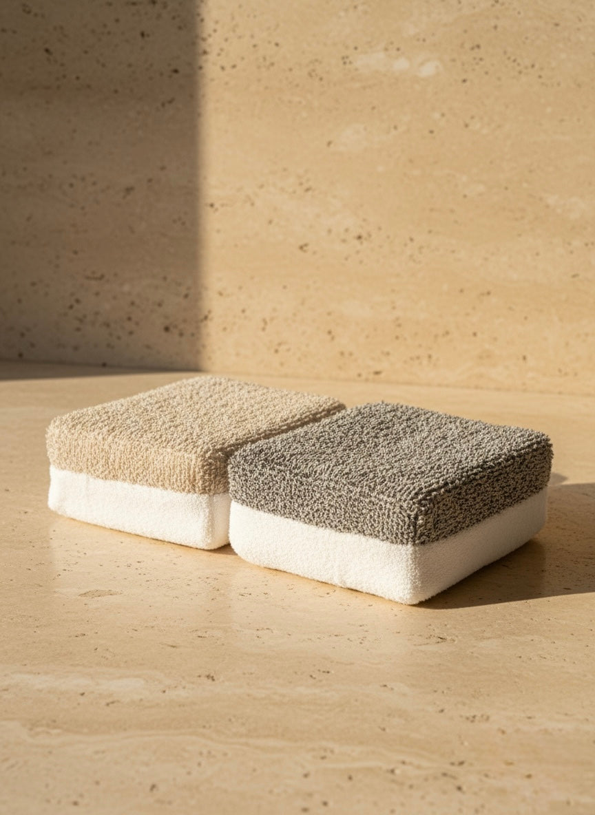 Doğal Banyo Kesesi Lif Dokulu Peeling Cilt Arındırma Derin Temizlik SHN-1410