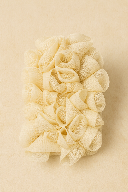 Doğal Banyo Kesesi Cilt Peelingi Doğal Lif Dokulu Temizlik Kesesi SHN-1420