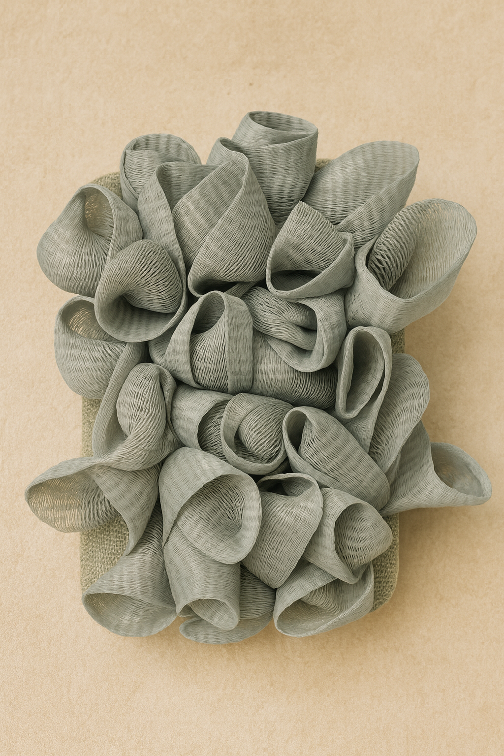 Doğal Banyo Kesesi Cilt Peelingi Doğal Lif Dokulu Temizlik Kesesi SHN-1420