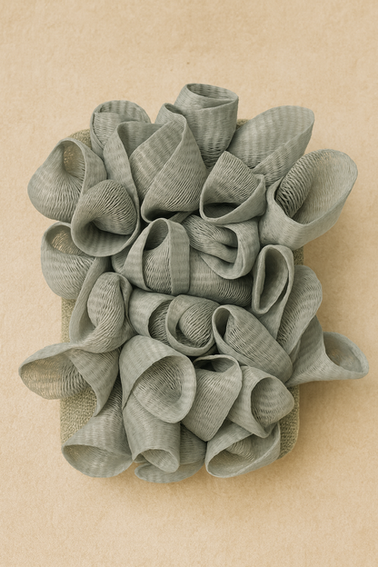 Doğal Banyo Kesesi Cilt Peelingi Doğal Lif Dokulu Temizlik Kesesi SHN-1420