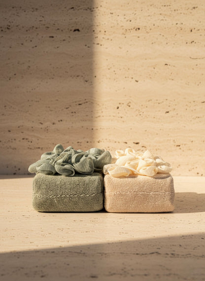 Doğal Banyo Kesesi Cilt Peelingi Doğal Lif Dokulu Temizlik Kesesi SHN-1420