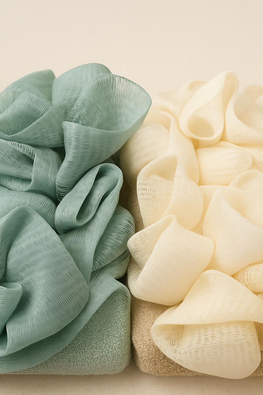 Doğal Banyo Kesesi Cilt Peelingi Doğal Lif Dokulu Temizlik Kesesi SHN-1420