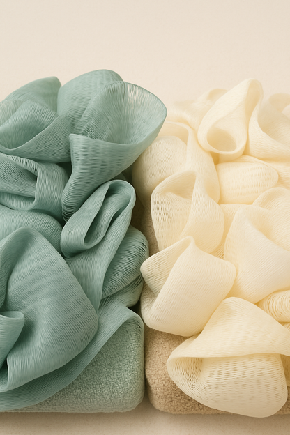 Doğal Banyo Kesesi Cilt Peelingi Doğal Lif Dokulu Temizlik Kesesi SHN-1420