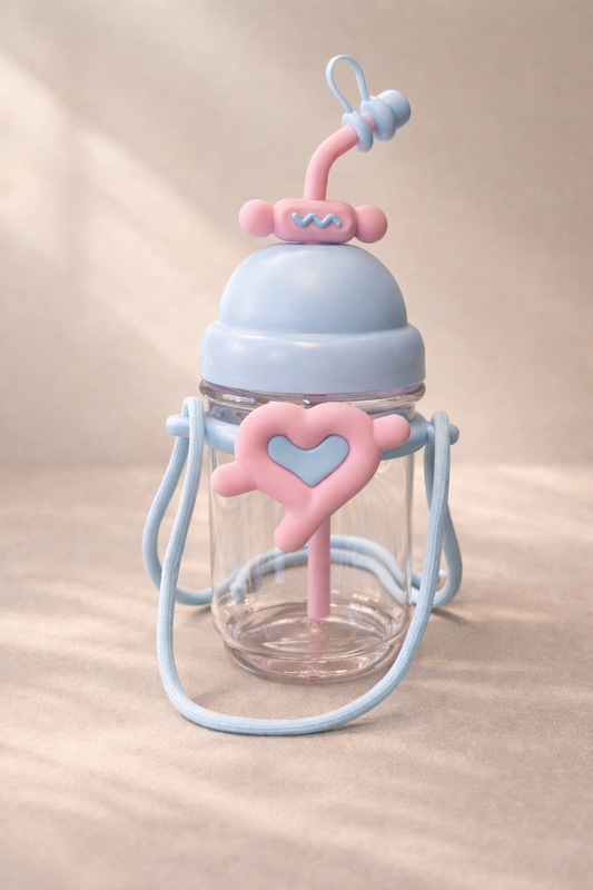 Figürlü Polikarbon Matara 800 ML BPA Free Hafif Dayanıklı Su Matarası KW-1026