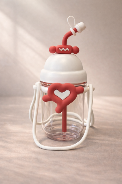 Figürlü Polikarbon Matara 800 ML BPA Free Hafif Dayanıklı Su Matarası KW-1026