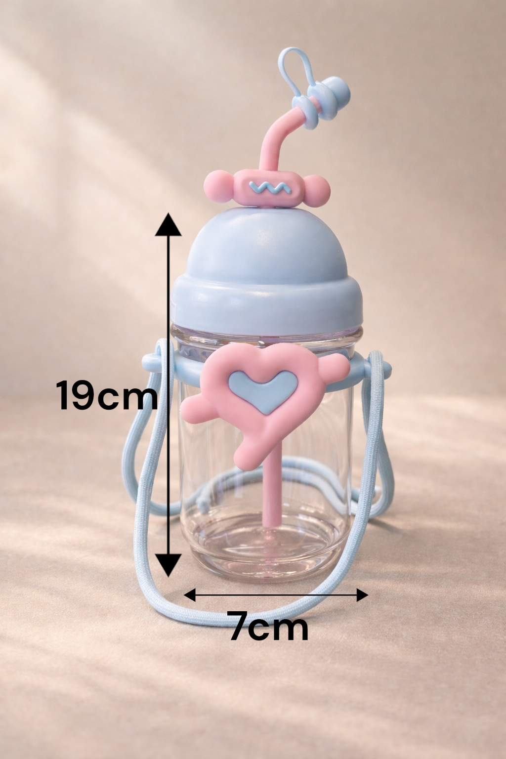 Figürlü Polikarbon Matara 800 ML BPA Free Hafif Dayanıklı Su Matarası KW-1026