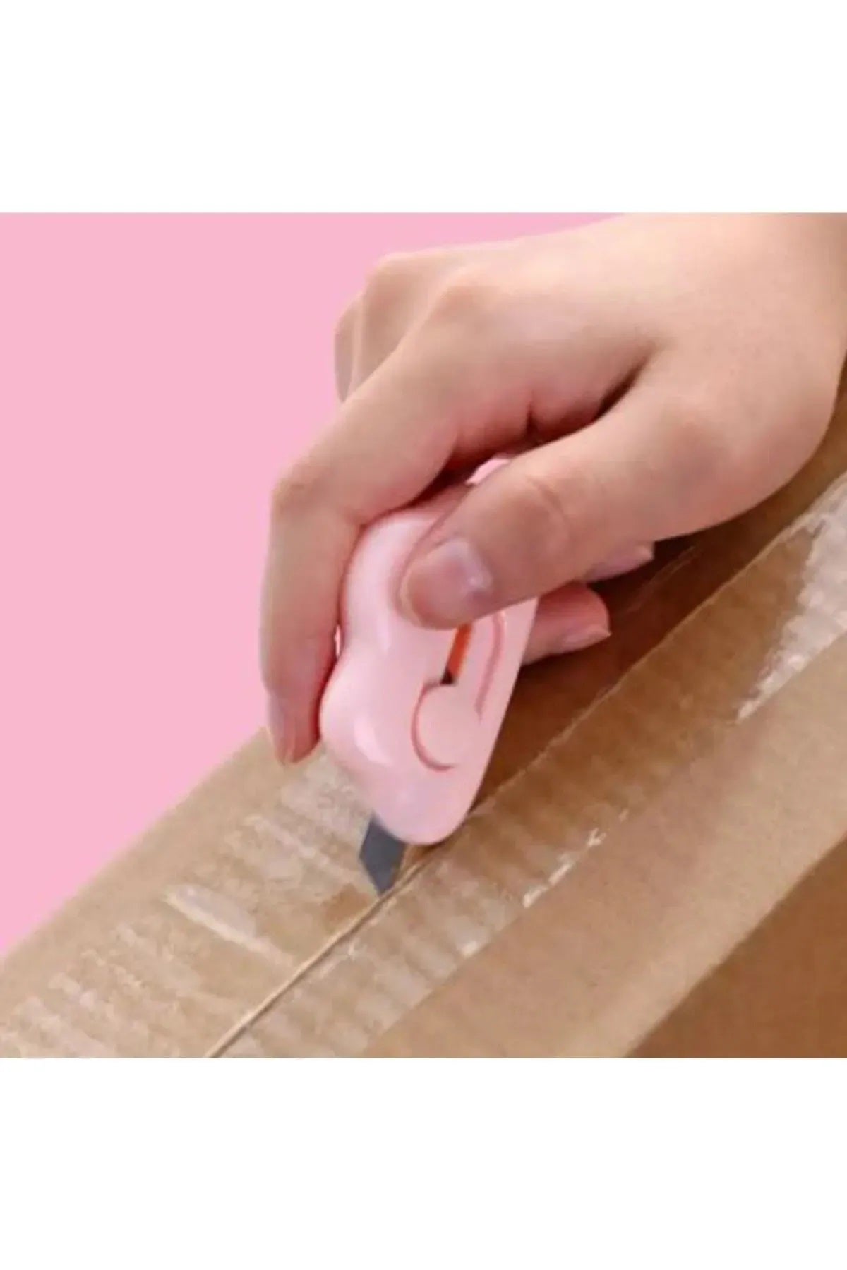 Stickerlı Mini Maket Ve Kargo Bıçağı Falçata SHN-1120