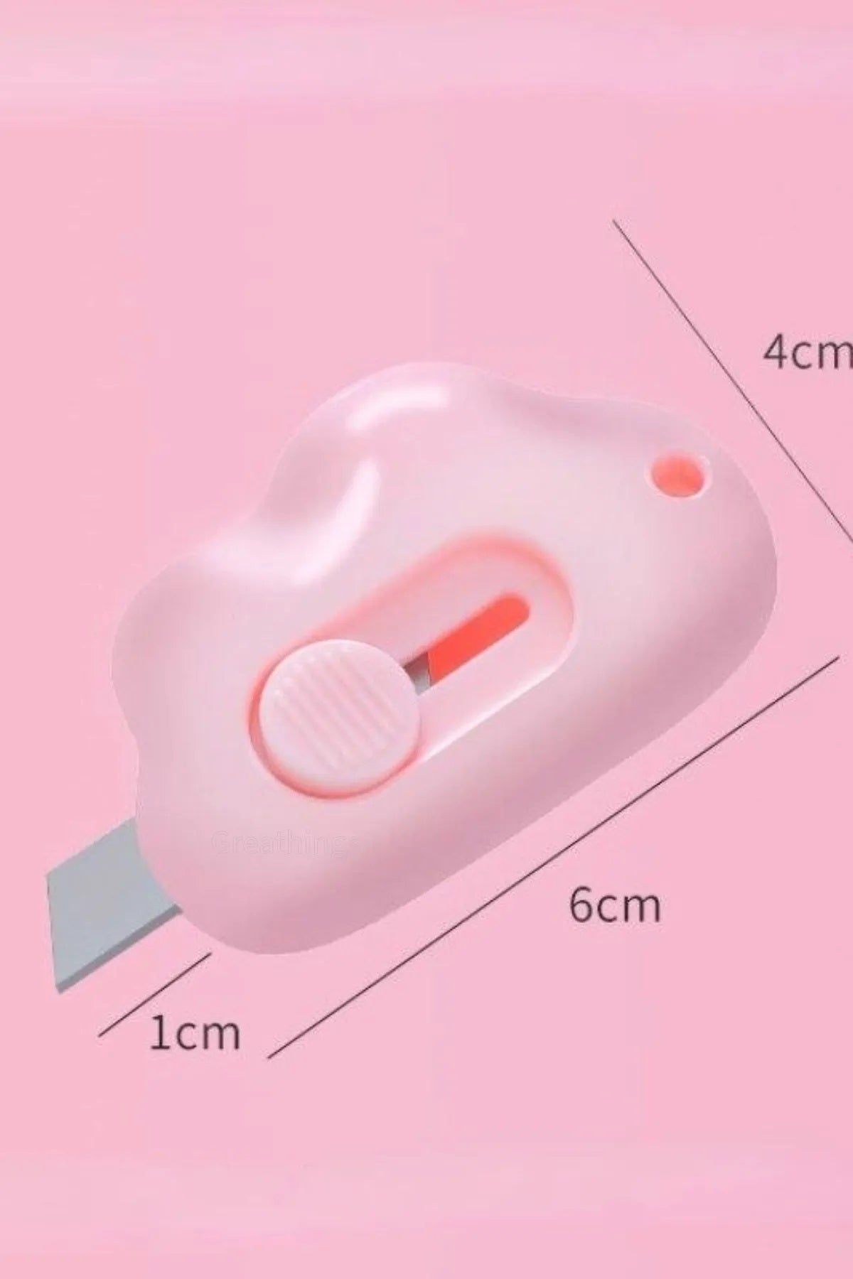 Stickerlı Mini Maket Ve Kargo Bıçağı Falçata SHN-1120
