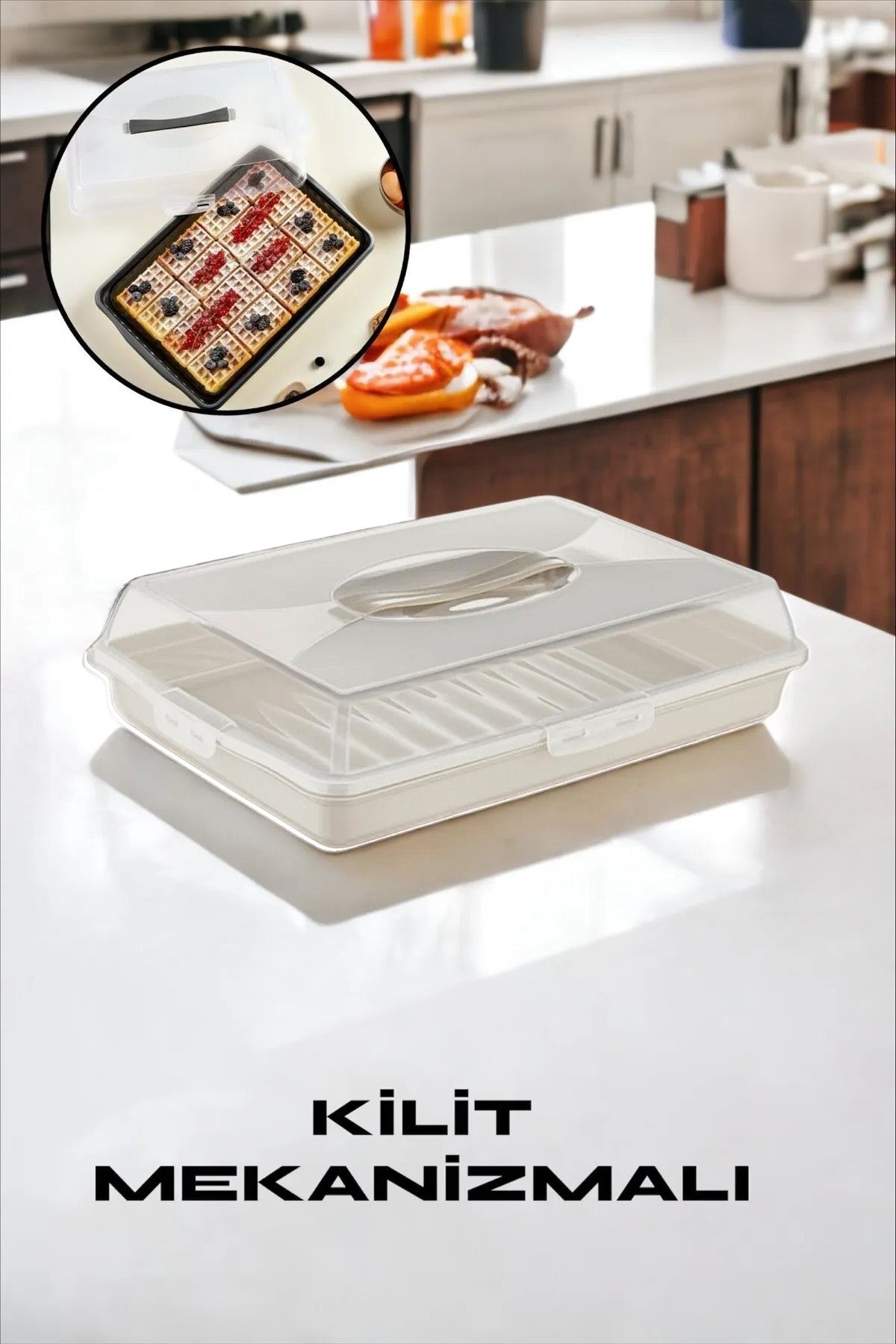 Kare Pasta Taşıma Kabı FMA303082