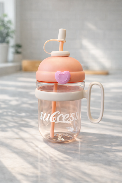 Pipetli Kapaklı 750ML Polikarbon Matara KW-1029