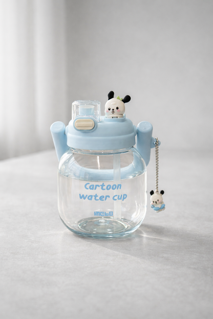 Figürlü Polikarbon Matara 850 ML BPA Free Hafif Dayanıklı Su Matarası KW-1020