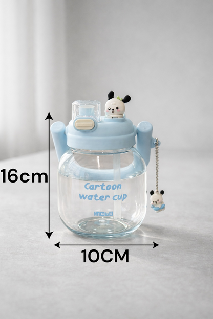 Figürlü Polikarbon Matara 850 ML BPA Free Hafif Dayanıklı Su Matarası KW-1020