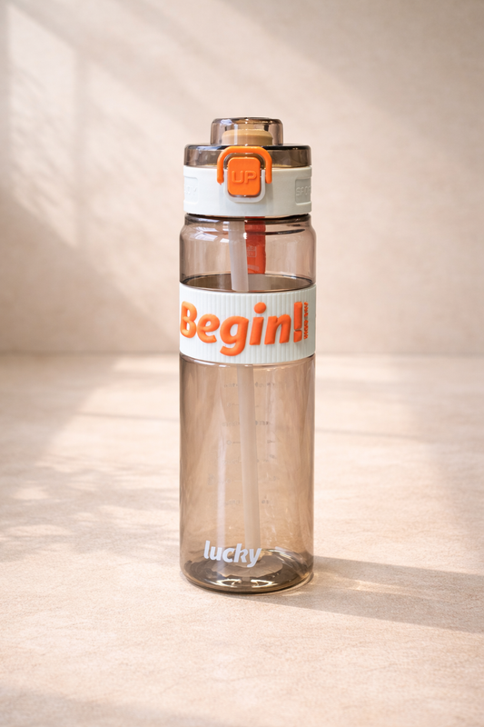 Polikarbon Matara 900 ML BPA Free Hafif Dayanıklı Su Matarası KW-1039