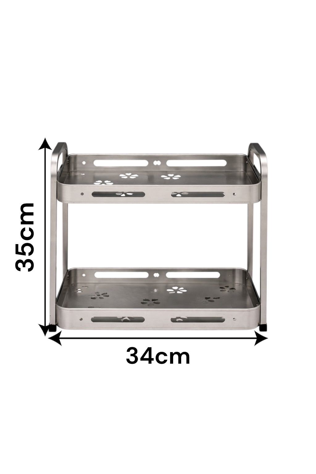 2 Katlı Alüminyum Raf Organizer SHN-2105