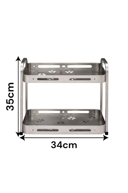 2 Katlı Alüminyum Raf Organizer SHN-2105