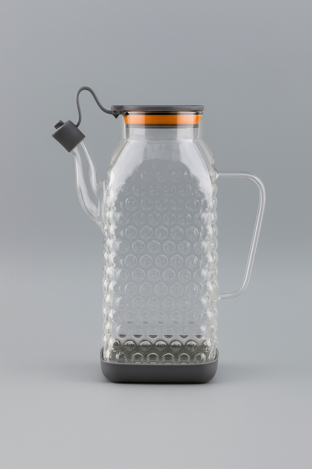 Isıya Dayanıklı Borosilikat 1000ml Cam Yağlık KW-1058