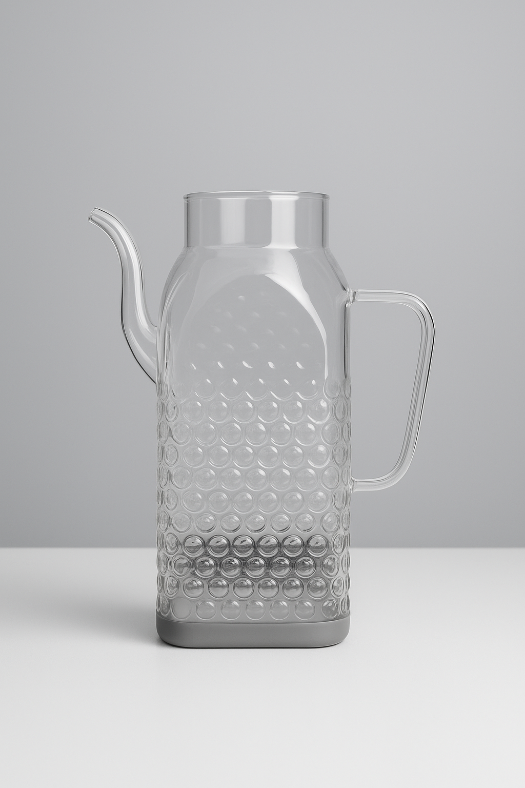 Isıya Dayanıklı Borosilikat 1000ml Cam Yağlık KW-1058