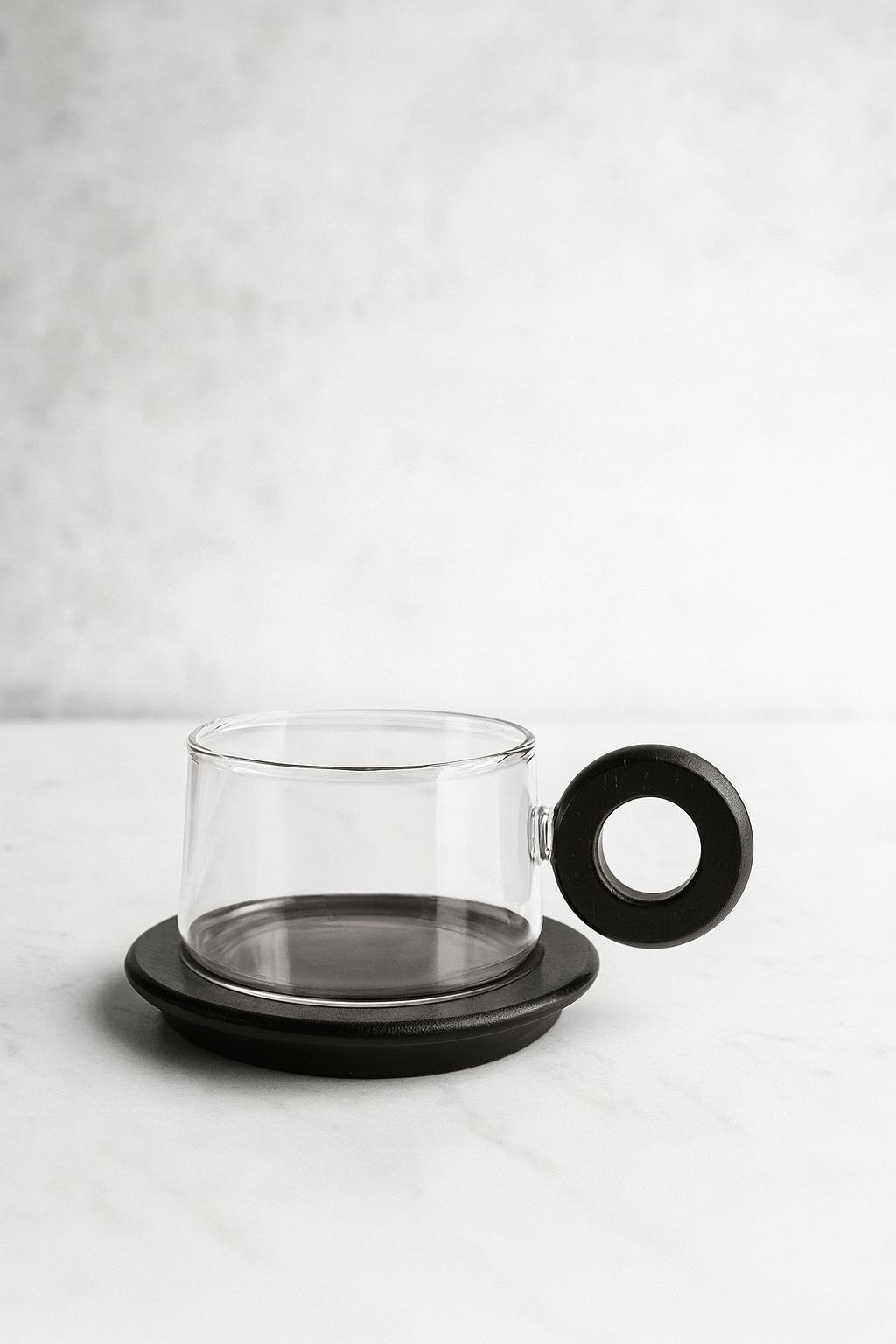 Akasya Kulplu 2'Li Borosilikat 250ml Fincan Seti KW-1074