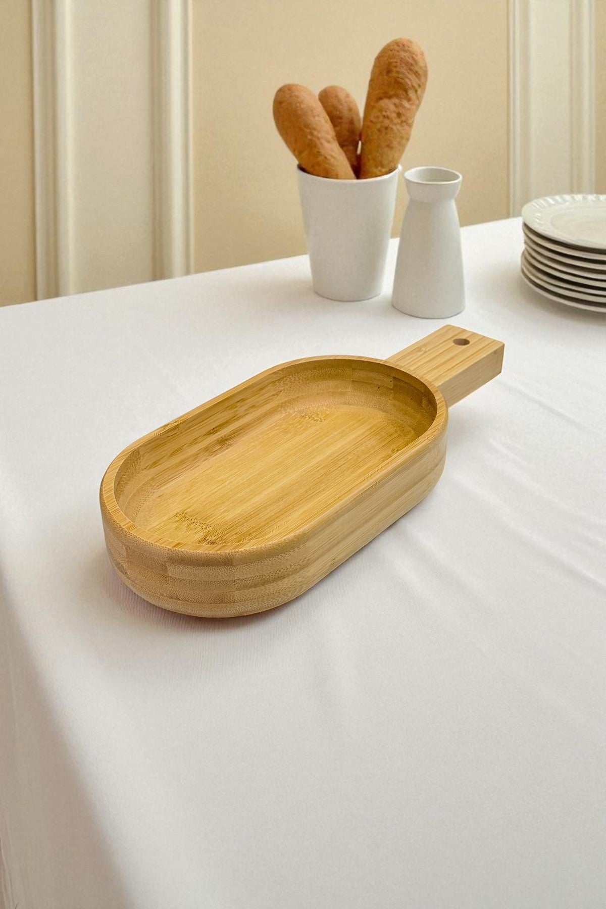 Bambu Sunumluk Saplı KW-925