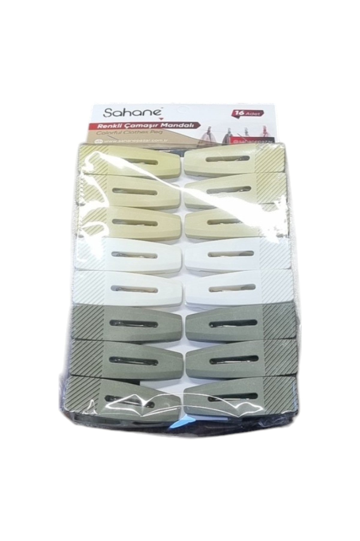 Şahane Pazar 16 Lı Set Kıyafet Mandalı SHN-1168