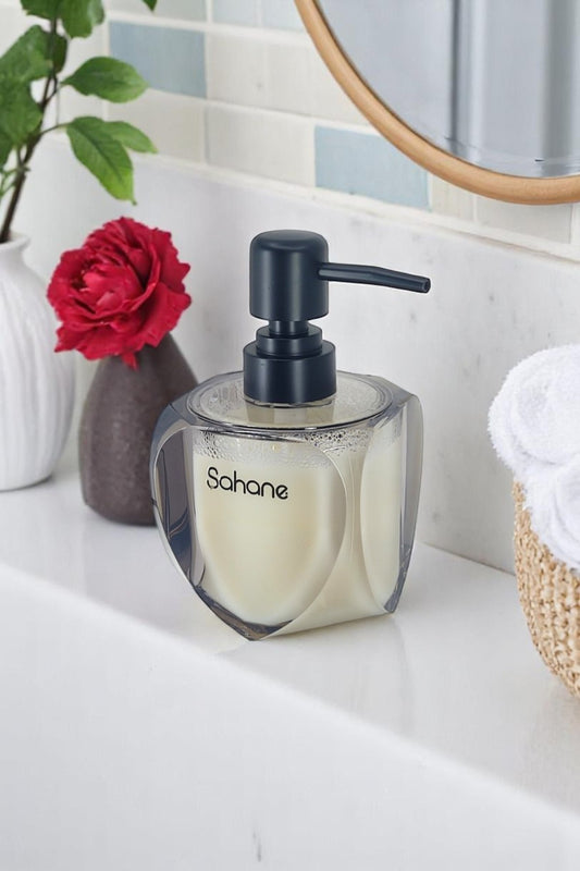 Akrilik Banyo Füme Sıvı El Sabunluk SHN-1177