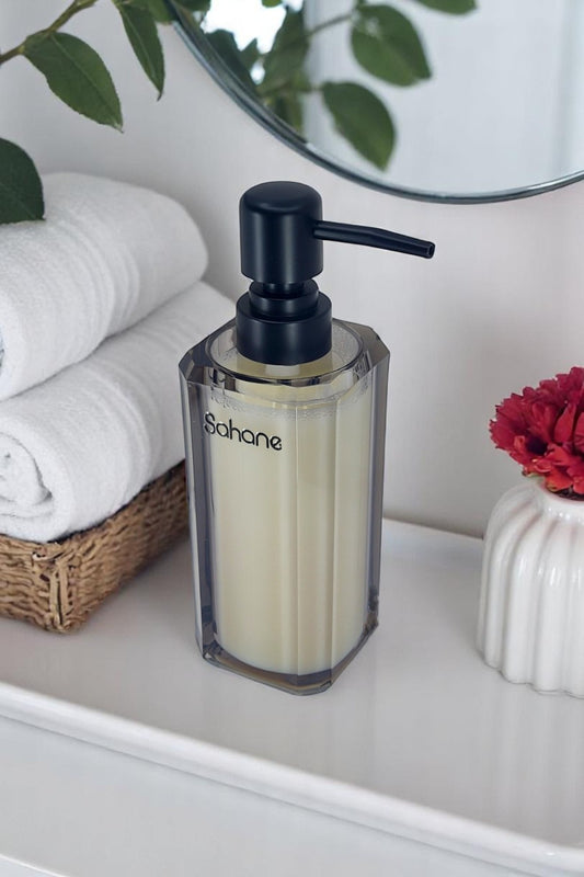 Akrilik Banyo Füme Sıvı El Sabunluk SHN-1179