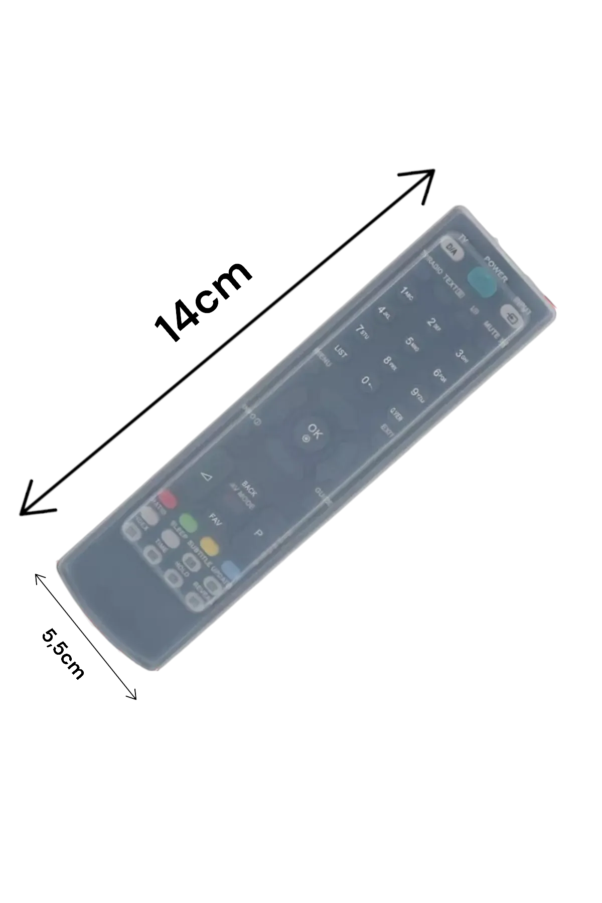 Kumanda Silikon Kılıfı S Size SHN-1046