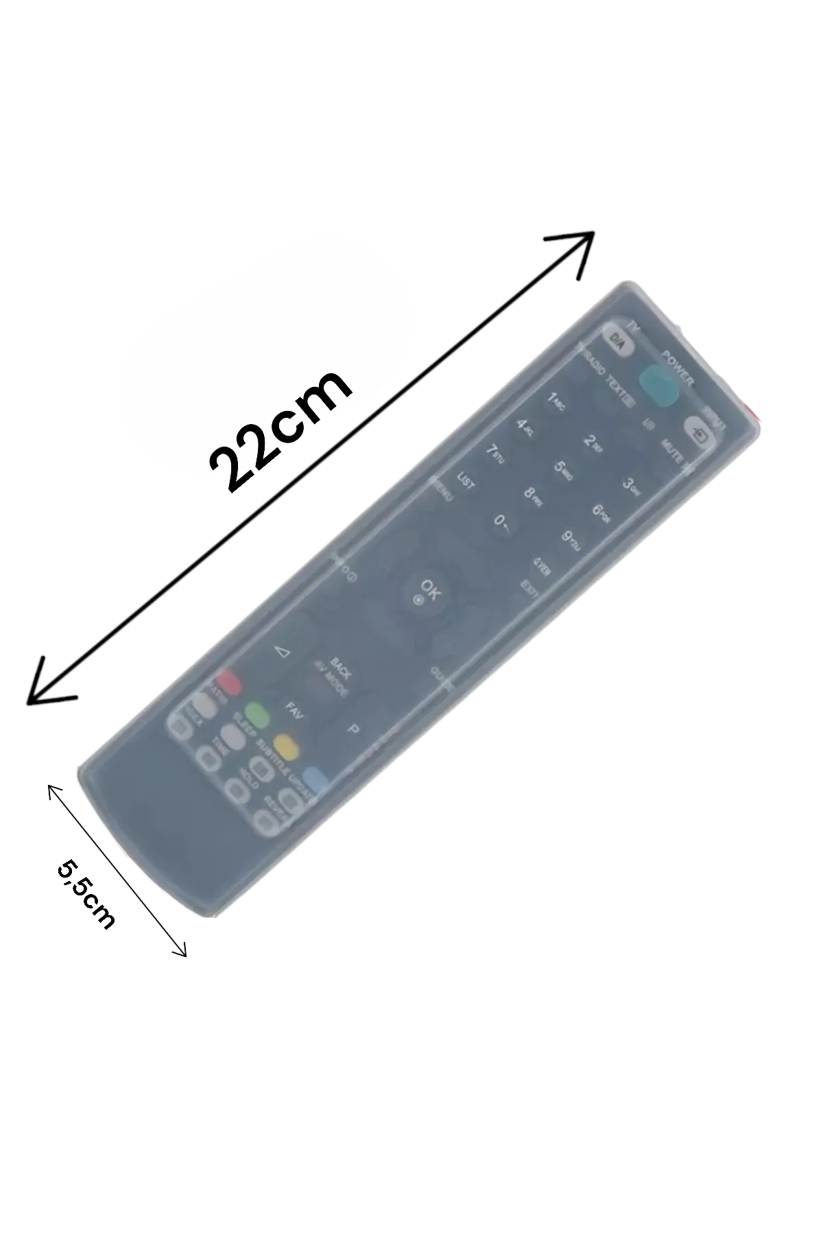 Kumanda Silikon Kılıfı L Size SHN-1048