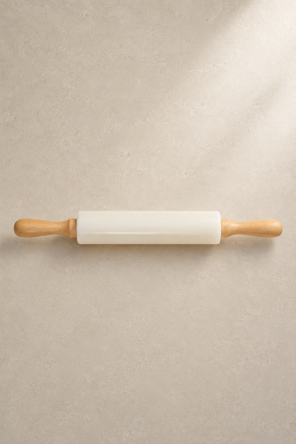 Bambu Tutamaçlı Silikon Merdane Yapışmaz Hamur Açma Merdanesi Ergonomik Mutfak Gereci KW-3342