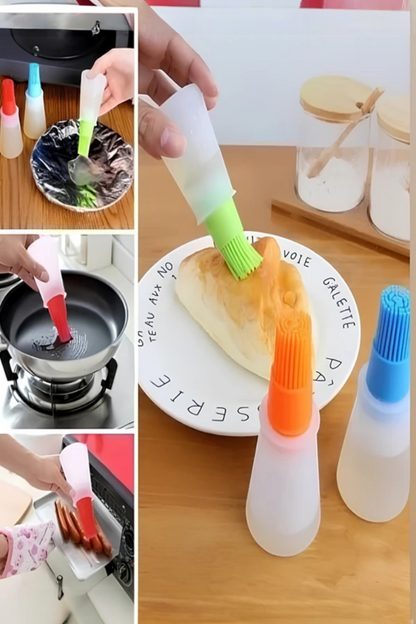 Hazneli Silikon Yağlık Kontrollü Yağ Dağıtımı Sağlayan Mutfak Aparatı KW-226