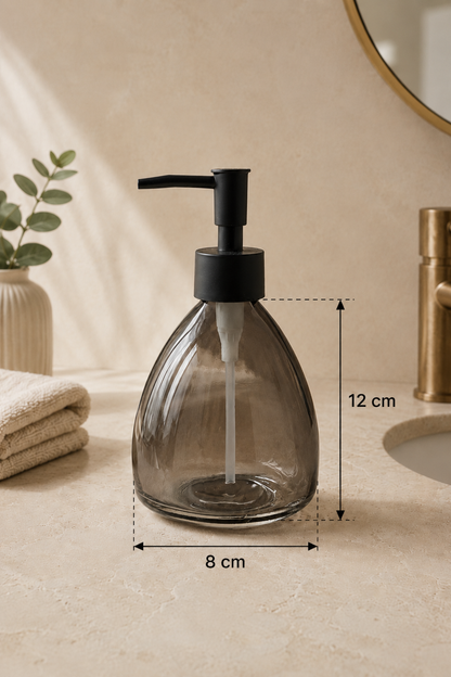 Üçgen Tasarımlı Sıvı Sabunluk  Modern Dekoratif Pompalı Sabunluk SHN-2141
