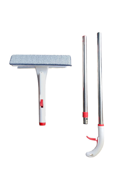 Sprey Su Hazneli Mikrofiber Cam Silme Mopu Çekçek Saplı Cam Silme Aparatı SHN-1151