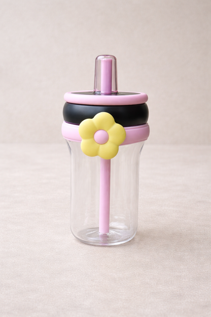 Figürlü Polikarbon Matara 550 ML BPA Free Hafif Dayanıklı Su Matarası KW-1023