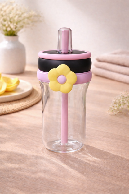 Figürlü Polikarbon Matara 550 ML BPA Free Hafif Dayanıklı Su Matarası KW-1023