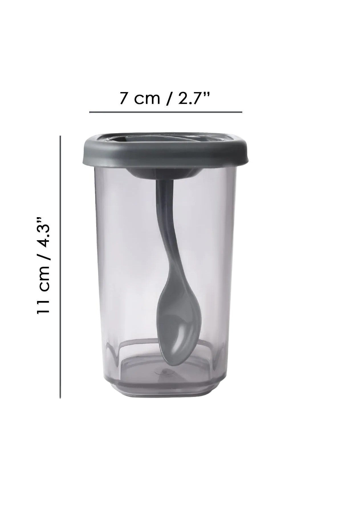 12 Li Kendinden Kaşıklı Baharatlık Seti 350ML FMA461061
