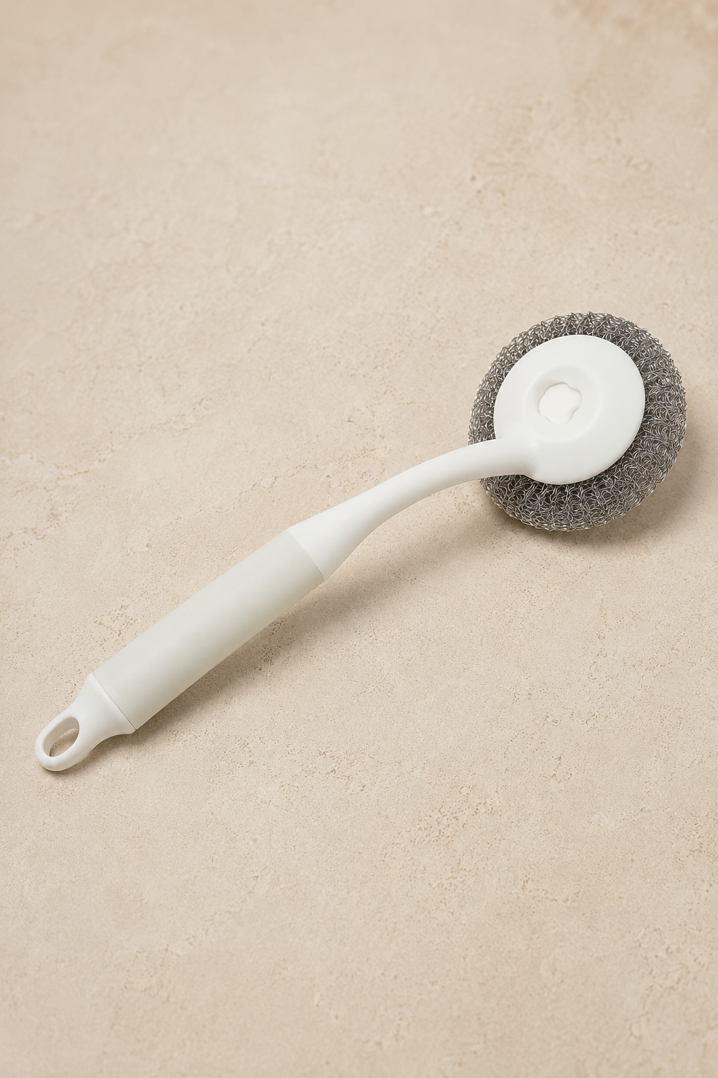 Tel Temizlik Fırçası Değiştirilebilir Başlıklı Saplı Bulaşık Tencere Tava Lavabo Ovma Fırçası SHN-3080