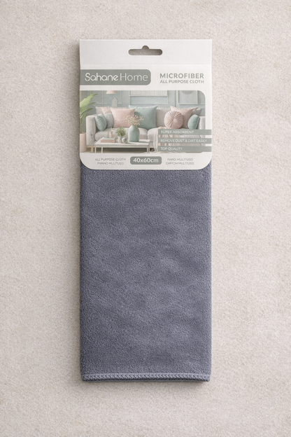 Mikrofiber Bez Çok Amaçlı Temizlik Bezi Yumuşak Dokulu Etkili 2'li Set SHN-1308