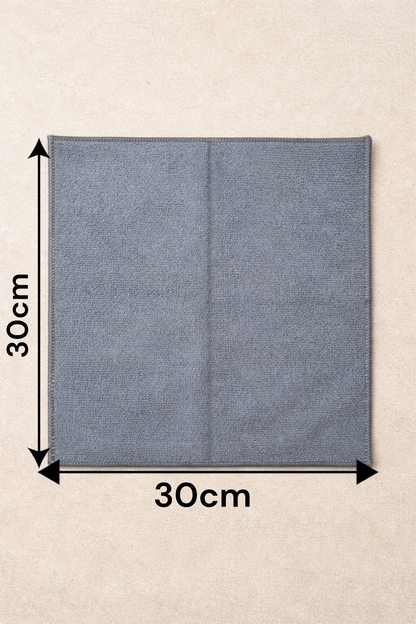 Tel ve Kumaş Yüzeyli Taraflı Mikrofiber Bez Çift Taraflı Etkili Temizlik Bezi 2'li Set SHN-1314