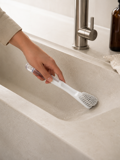 Sert Kıllı Çok Amaçlı Temizlik Fırçası Banyo Mutfak Fayans Derz Temizleme Fırçası Ergonomik Saplı SHN-3076