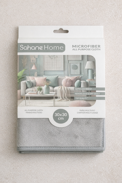 Mikrofiber Bez Çok Amaçlı Temizlik Bezi Yumuşak Dokulu Etkili Temizlik SHN-1301