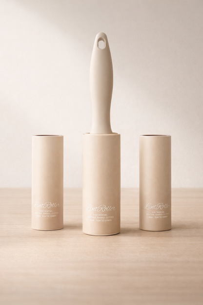 3lü Mini Rulo Tüy Toplayıcı Kıyafet Koltuk Evcil Hayvan Yapışkanlı Pratik Temizleyici SHN-1436