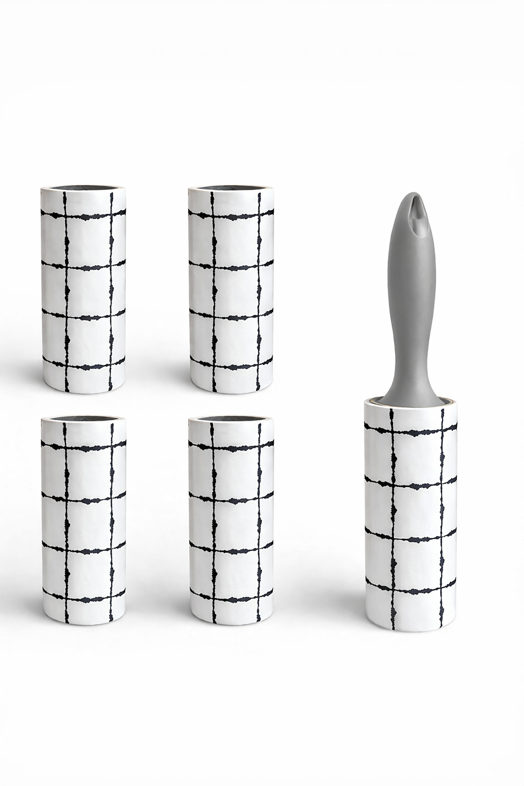 5’li Rulo Tüy Toplayıcı Kıyafet Koltuk Halı Evcil Hayvan Tüy Toz Temizleyici SHN-1108