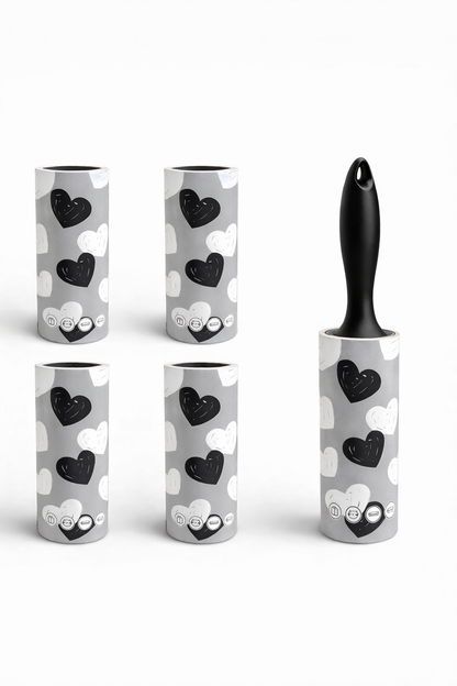 5’li Rulo Tüy Toplayıcı Kıyafet Koltuk Halı Evcil Hayvan Tüy Toz Temizleyici SHN-1108