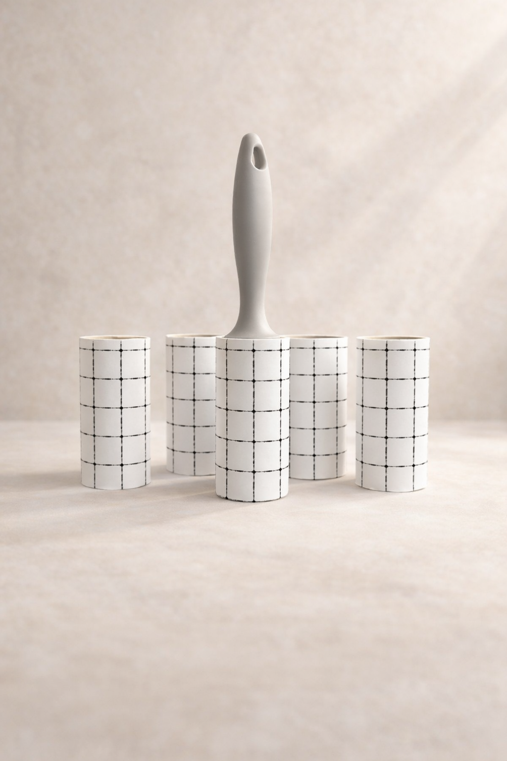 5’li Rulo Tüy Toplayıcı Kıyafet Koltuk Halı Evcil Hayvan Tüy Toz Temizleyici SHN-1108