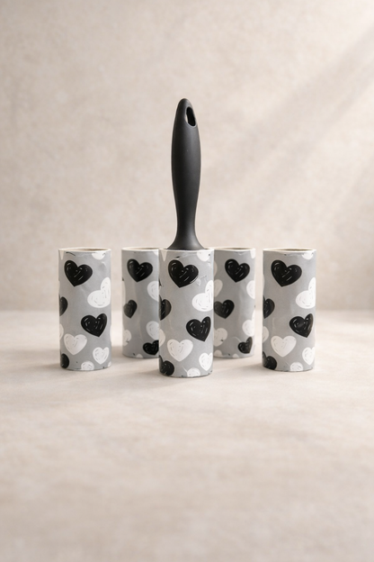 5’li Rulo Tüy Toplayıcı Kıyafet Koltuk Halı Evcil Hayvan Tüy Toz Temizleyici SHN-1108