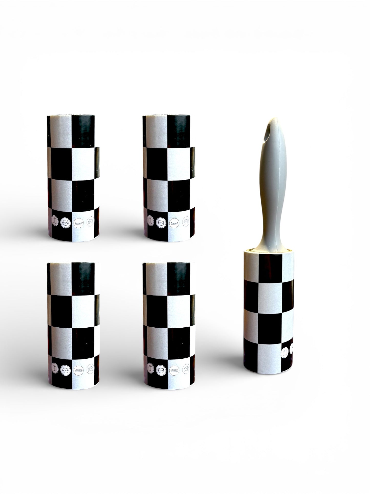 5’li Rulo Tüy Toplayıcı Kıyafet Koltuk Halı Evcil Hayvan Tüy Toz Temizleyici SHN-1108